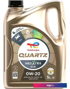 Моторное масло Quartz Ineo X.EC6 0W-20 5л Total