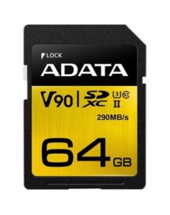 Карта памяти A-Data Premier ONE ASDX64GUII3CL10-C SDXC 64GB Adata