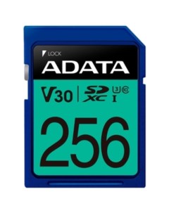 Карта памяти A-Data Premier Pro ASDX256GUI3V30S-R SDXC 256GB Adata