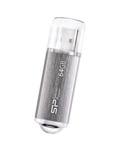 USB Flash Ultima II I-Series Silver 64 Гб (SP064GBUF2M01V1S) Silicon power