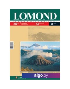 Фотобумага Глянцевая А4 230 г/кв.м. 25 листов (0102049) Lomond