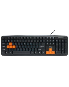 Клавиатура KS-020U Black-Orange Dialog