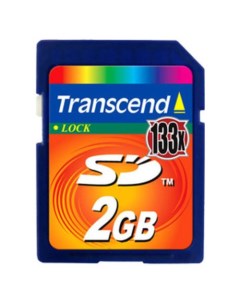 Карта памяти 133x CompactFlash 2 Гб (TS2GCF133) Transcend