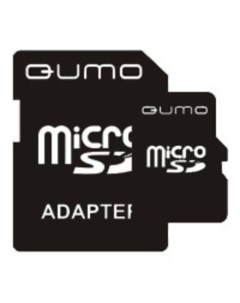 Карта памяти microSDHC (Class 4) 4GB (QM4GMICSDHC4) Qumo