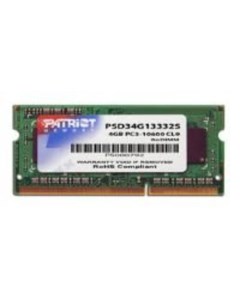 Оперативная память Signature 4GB DDR3 SO-DIMM PC3-10600 (PSD34G13332S) Patriot