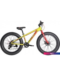 Велосипед Fatbike 24 2024 24AHD.SUV.13GN4 (зеленый) Novatrack