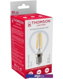 Светодиодная лампочка Filament Globe TH-B2372 Thomson