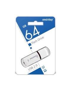 USB Flash Smart Buy Paean 64GB (белый) Smartbuy