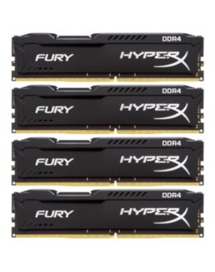 Оперативная память Kingston Fury 4x8GB DDR4 PC4-19200 [HX424C15FB2K4/32] Hyperx