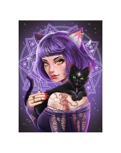 Блокнот Witch Girls. Ведьмочка с котом Точкабук