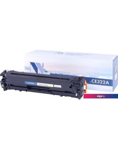 Картридж NV-CE322AY (аналог HP 128A CE322A) Nv print