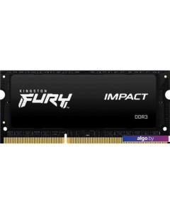 Оперативная память FURY Impact 8GB DDR3 SODIMM PC3-14900 KF318LS11IB/8 Kingston