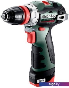 Дрель-шуруповерт PowerMaxx BS BL Q 601749500 (с 2-мя АКБ, кейс) Metabo