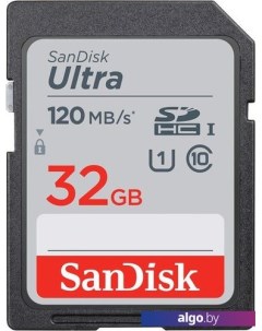 Карта памяти Ultra SDHC SDSDUN4-032G-GN6IN 32GB Sandisk