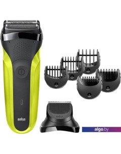 Электробритва Series 3 Shave&Style 300BT (зеленый) Braun