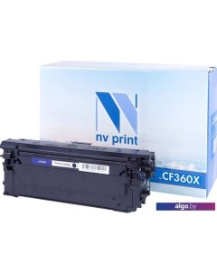 Картридж NV-CF360XBk (аналог HP 508X (CF360X) Nv print