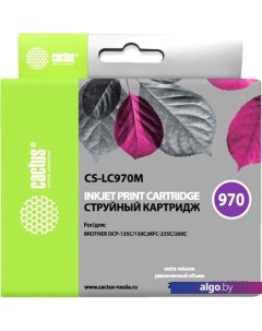 Картридж CS-LC970M (аналог Brother LC970M) Cactus