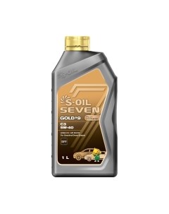 Моторное масло Gold №9 C3 5W40 / E107761 S-oil seven