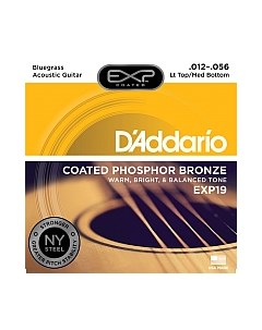 Струны для акустической гитары EXP-19 D'addario