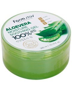 Увлажняющий успокаивающий гель с экстрактом алоэ вера Aloevera Moisture Soothing Gel Farmstay