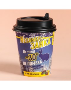 Кофе натуральный молотый «Незамерзайка», 1 шт. х 8 г. Фабрика счастья