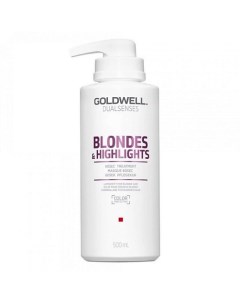 Маска для осветленных и мелированных волос Dualsenses Blondes & Highlights 60 Sec Treatment Goldwell