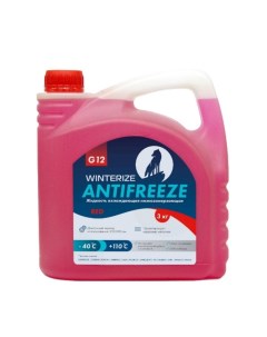 Антифриз G12, красный -40, 3 кг Winterize