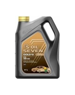 Моторное масло Gold №9 C3 5W40 / E107757 S-oil seven