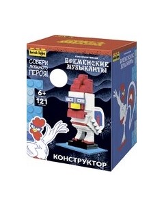 Конструктор Бременские музыканты: Петух / AB-1114 Brick labs