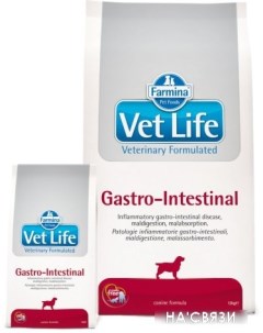 Корм для собак Vet Life Gastro-Intestinal Dog 12 кг Farmina