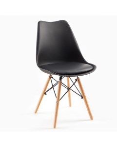 Стул мягкий "Eames", Черный Клик мебель