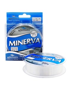 Леска Minerva, L=100 м, d=0.18 мм, test=2.75 кг, прозрачная Namazu