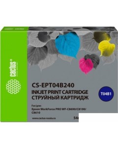 Картридж CS-EPT04B240 (аналог Epson EPT04B240) Cactus