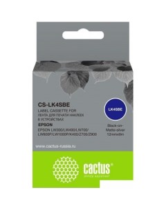 Картридж CS-LK4SBE (аналог Epson LK4SBE) Cactus