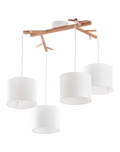 Светильник подвесной (M) Albero White 4х60Вт E27 6554 Tk lighting