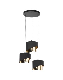 Светильник подвесной (К) Grant Black 3х40Вт E27 4876 Tk lighting