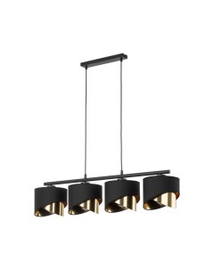 Светильник подвесной (К) Grant Black 4х40Вт E27 4825 Tk lighting