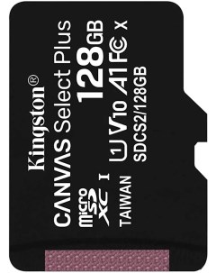 Карта памяти Canvas Select Plus microSDXC 128GB Kingston