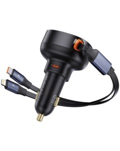 Автомобильное зарядное Enjoyment Pro 2-in-1 Car Charger C+L 60W C00057802111-00 Baseus