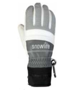 Перчатки Classic Leather Glove Grey/DK`Grey Snowlife