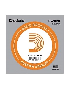 Струна для акустической гитары D'addario