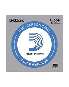 Струна для акустической гитары D'addario