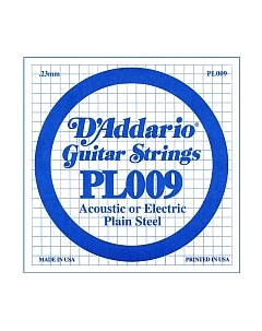 Струна для акустической гитары D'addario