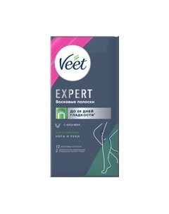 Восковые полоски Veet