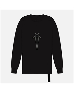 Мужской лонгслив Porterville Level Pentagram Print Rick owens drkshdw