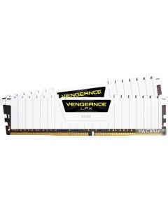 Оперативная память Vengeance LPX 2x8ГБ DDR4 3200 МГц CMK16GX4M2E3200C16W Corsair