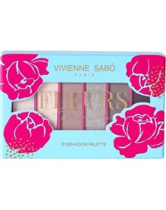 Палетка теней для век Fleurs naturelles PIVOINE Vivienne sabo