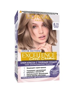 Стойкая крем-краска для волос Excellence Cool Creme L'oreal paris