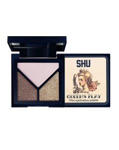 Мини палетка теней для век Queen's Play Palette Mini Eyeshadow Palette Shu