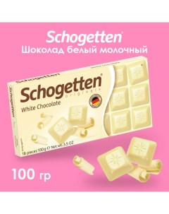 Шоколад White Chocolate, 100 г Schogetten